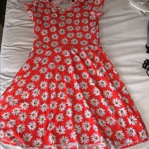 Sunflower (half open back) Dress